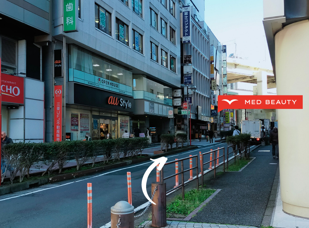 横浜駅からの道順 6